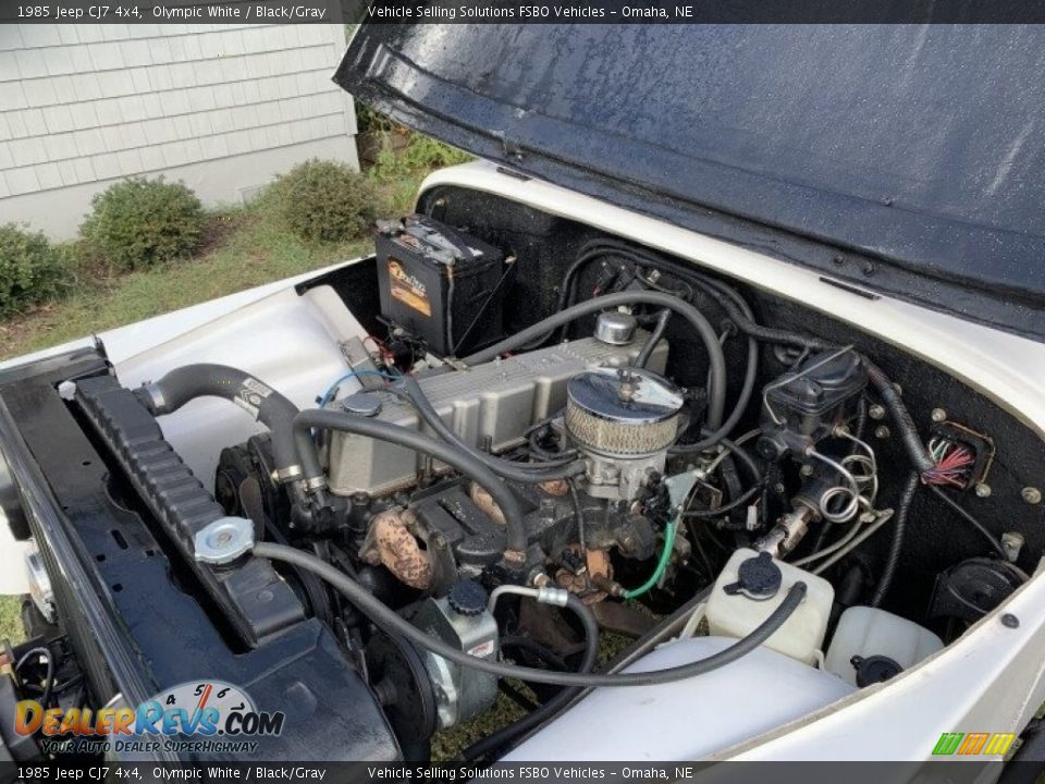 1985 Jeep CJ7 4x4 258 ci. OHV 12-Valve AMC Inline 6 Cylinder Engine Photo #26