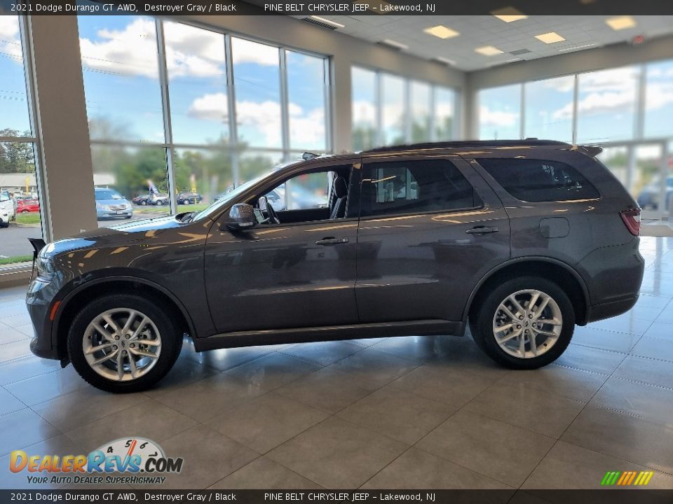 2021 Dodge Durango GT AWD Destroyer Gray / Black Photo #4