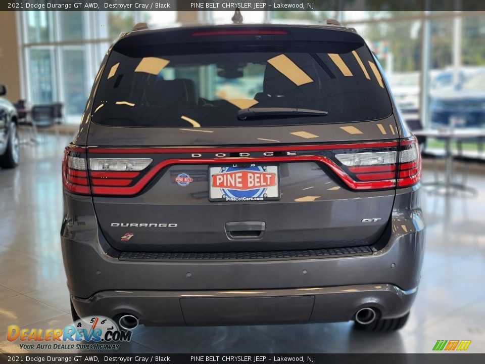 2021 Dodge Durango GT AWD Destroyer Gray / Black Photo #7