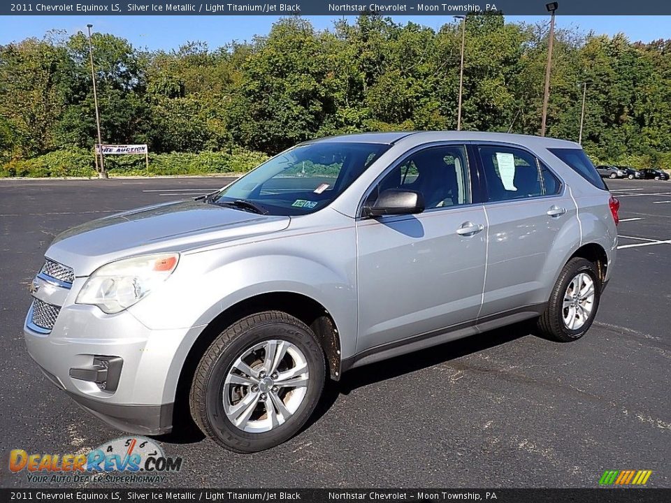 2011 Chevrolet Equinox LS Silver Ice Metallic / Light Titanium/Jet Black Photo #1