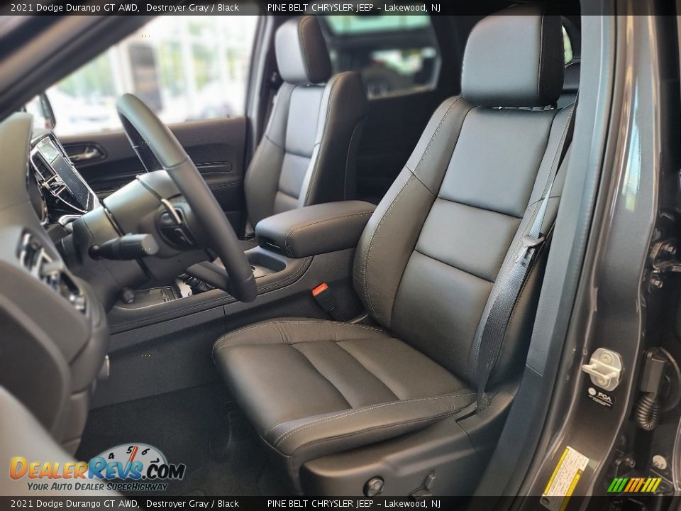 Front Seat of 2021 Dodge Durango GT AWD Photo #14