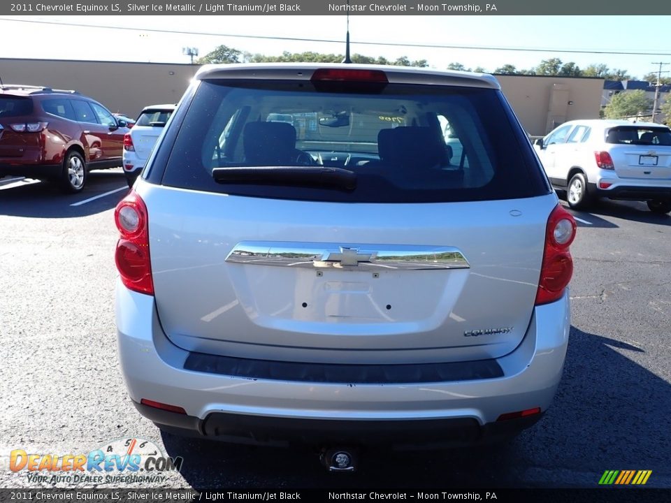 2011 Chevrolet Equinox LS Silver Ice Metallic / Light Titanium/Jet Black Photo #3