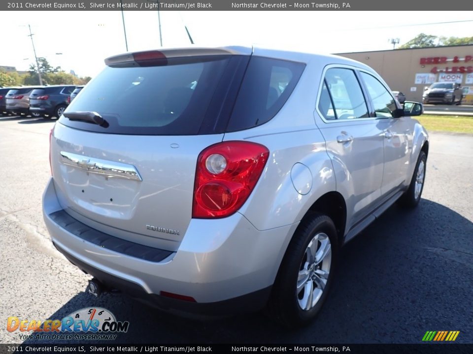 2011 Chevrolet Equinox LS Silver Ice Metallic / Light Titanium/Jet Black Photo #4