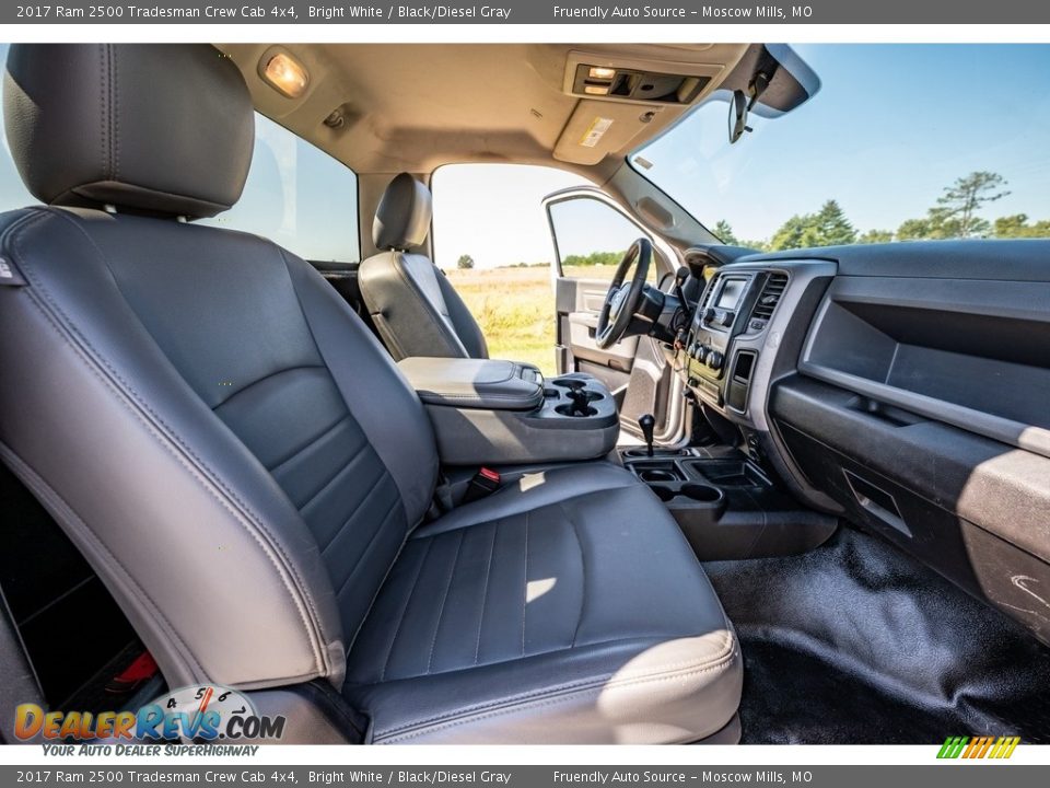 Front Seat of 2017 Ram 2500 Tradesman Crew Cab 4x4 Photo #25