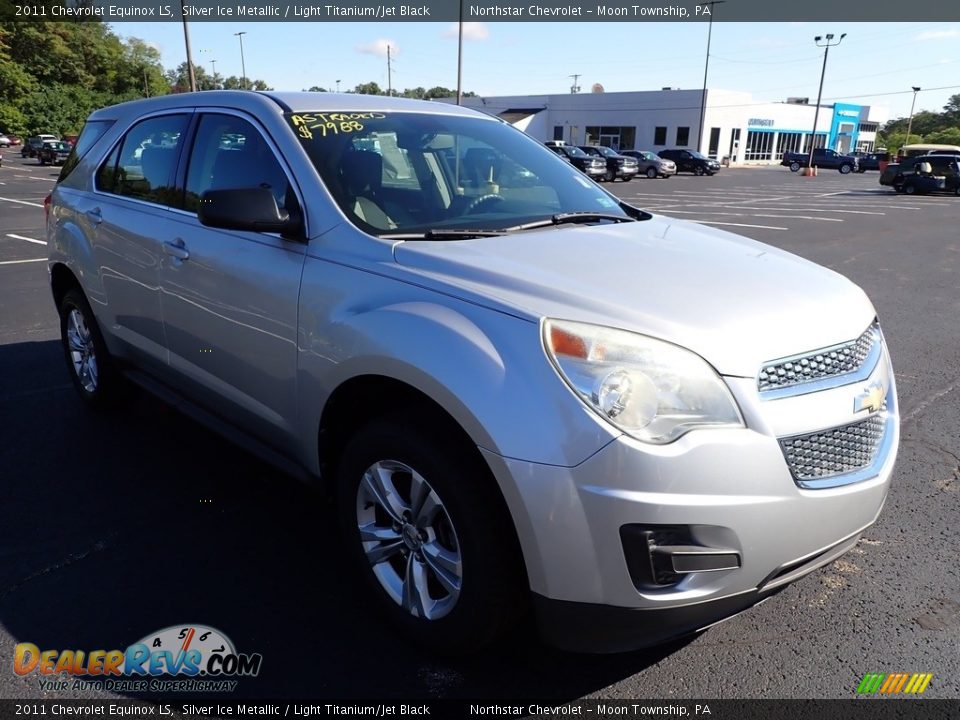 2011 Chevrolet Equinox LS Silver Ice Metallic / Light Titanium/Jet Black Photo #5