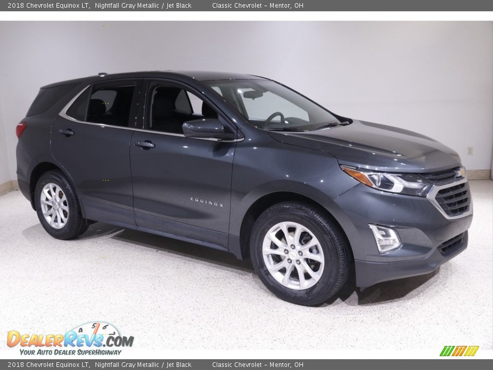 2018 Chevrolet Equinox LT Nightfall Gray Metallic / Jet Black Photo #1