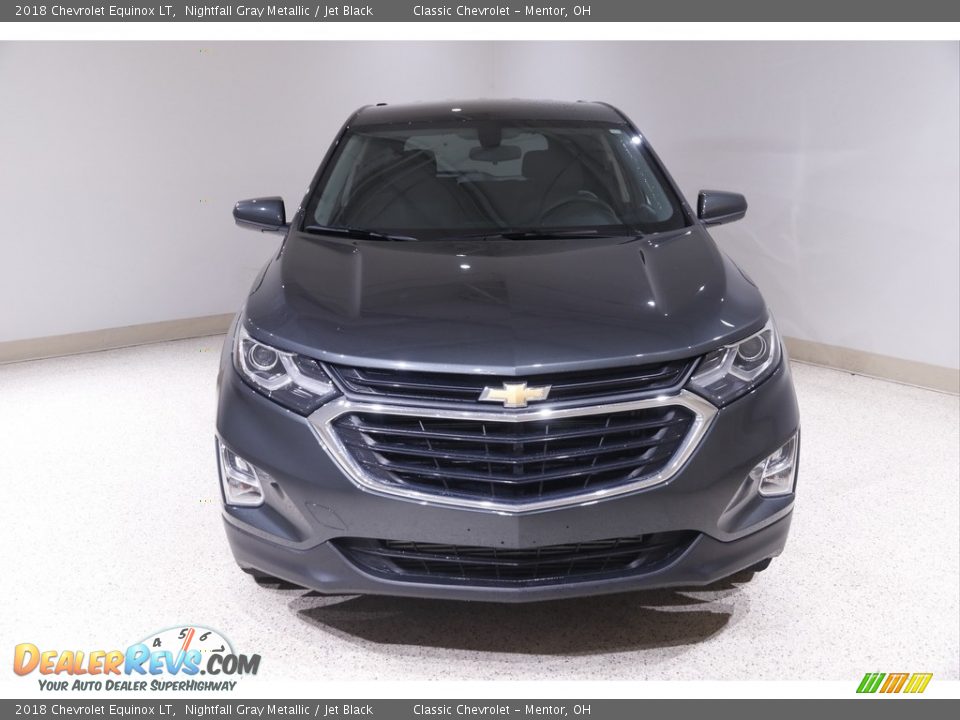 2018 Chevrolet Equinox LT Nightfall Gray Metallic / Jet Black Photo #2