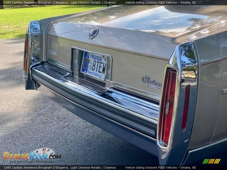 1986 Cadillac Fleetwood Brougham D'Elegance Light Chestnut Metallic / Chamois Photo #29