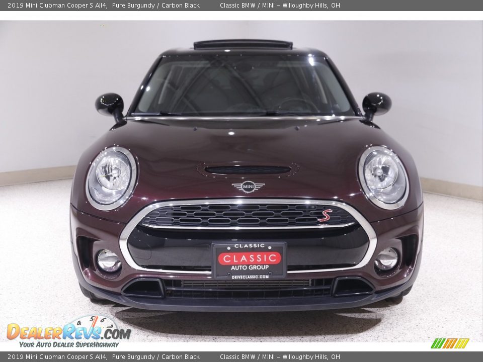 2019 Mini Clubman Cooper S All4 Pure Burgundy / Carbon Black Photo #2