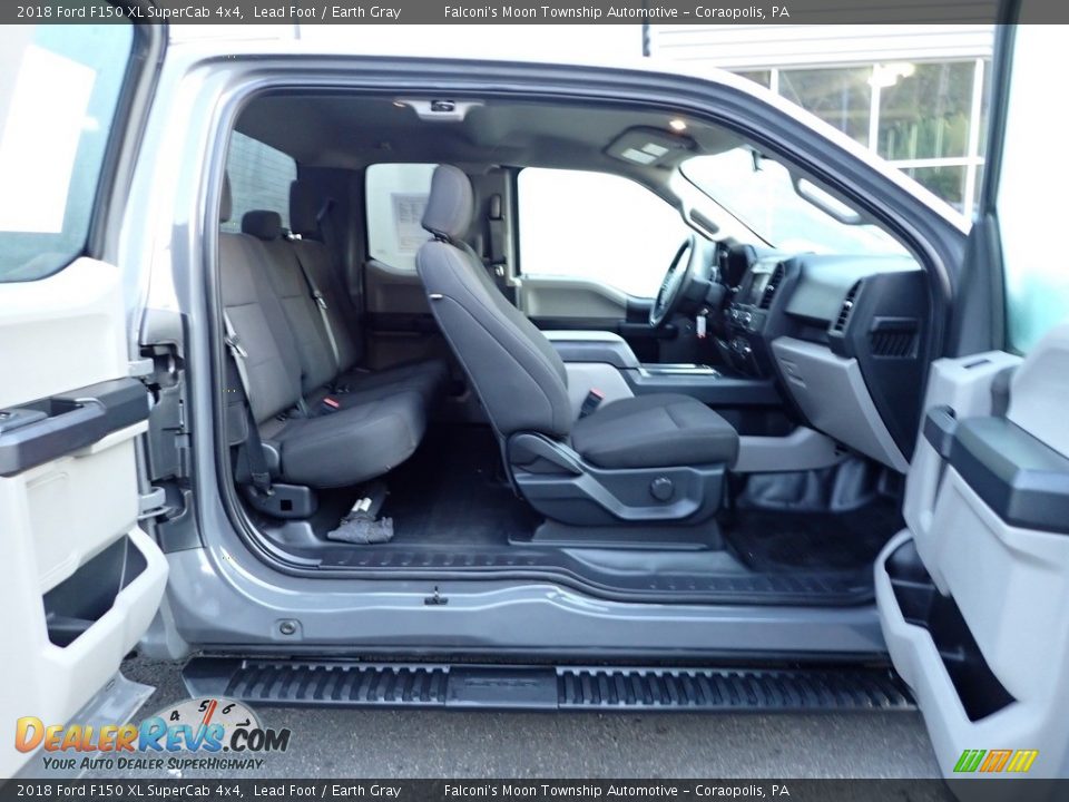 2018 Ford F150 XL SuperCab 4x4 Lead Foot / Earth Gray Photo #16