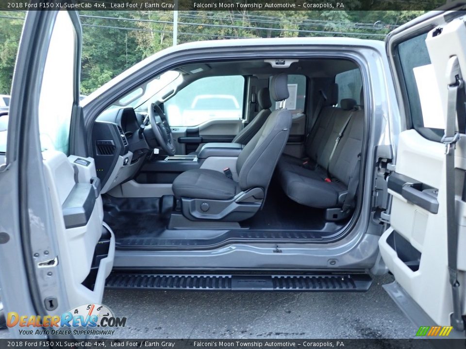 2018 Ford F150 XL SuperCab 4x4 Lead Foot / Earth Gray Photo #19