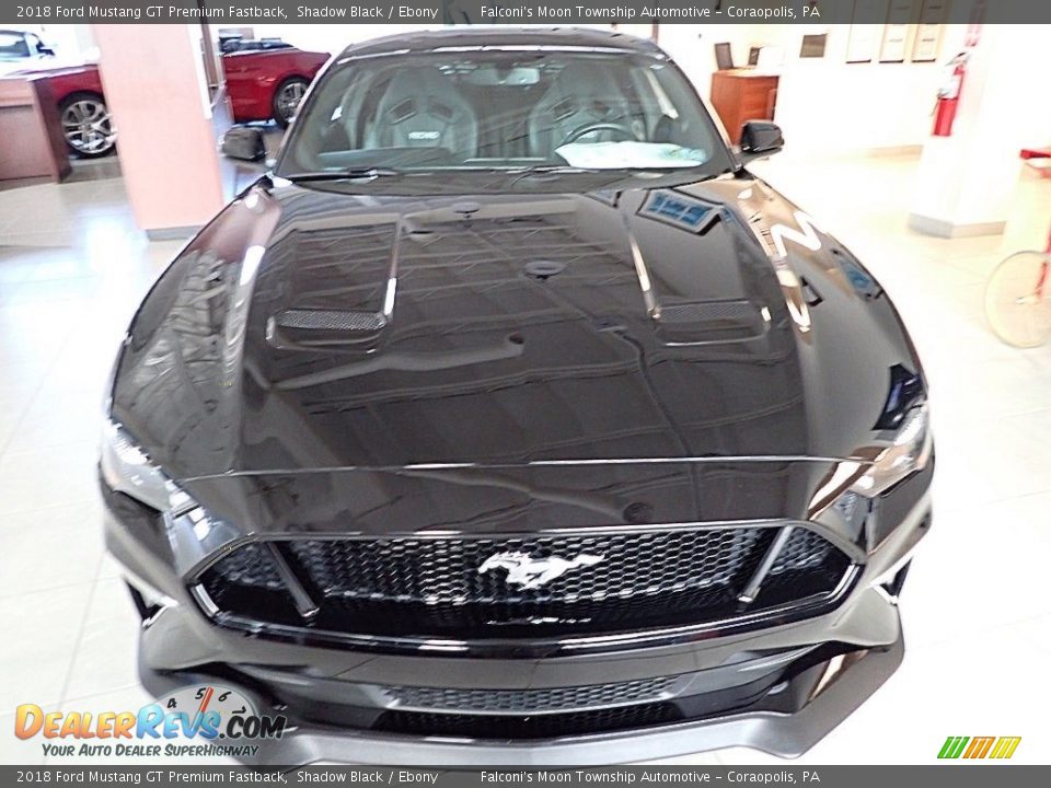 2018 Ford Mustang GT Premium Fastback Shadow Black / Ebony Photo #8