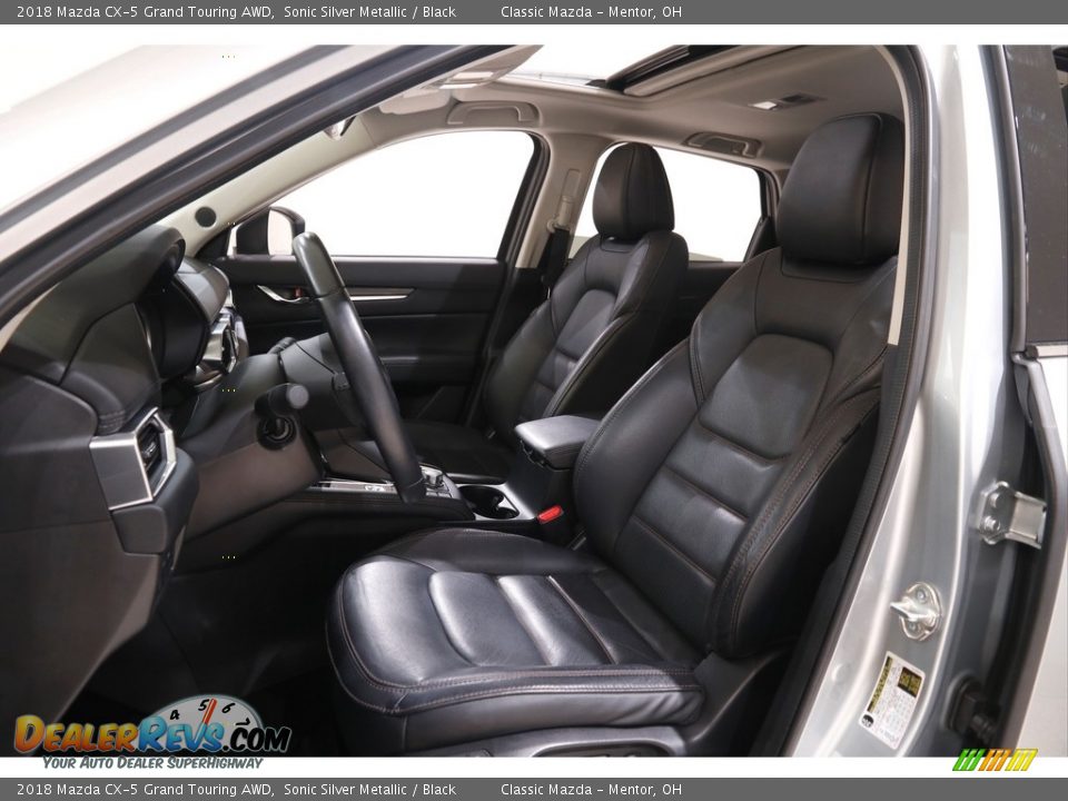 2018 Mazda CX-5 Grand Touring AWD Sonic Silver Metallic / Black Photo #5