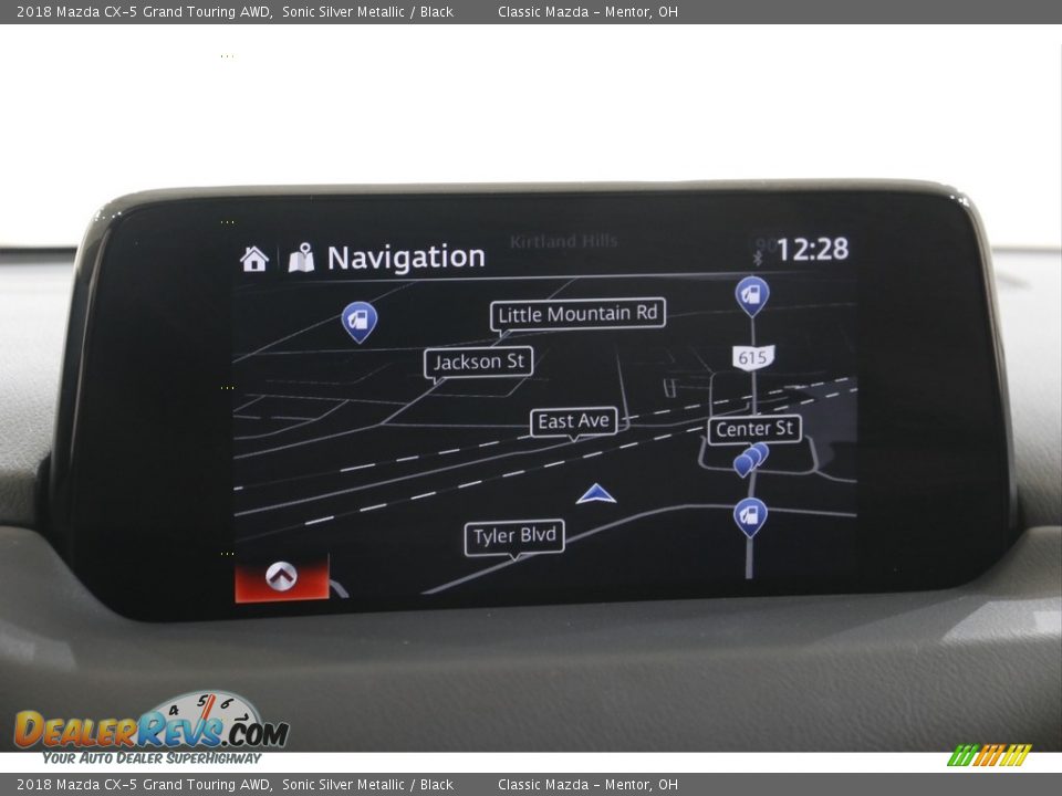 2018 Mazda CX-5 Grand Touring AWD Sonic Silver Metallic / Black Photo #11
