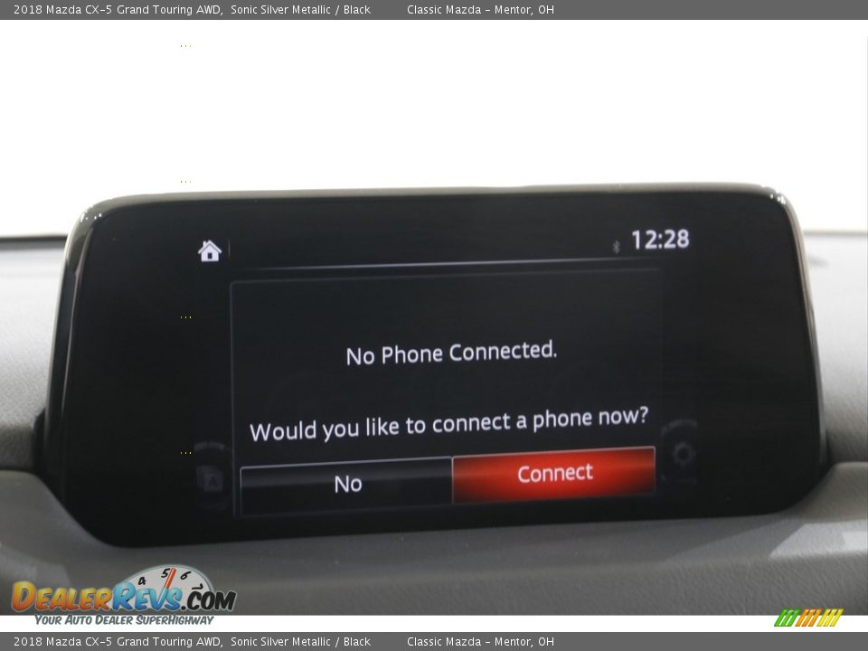 2018 Mazda CX-5 Grand Touring AWD Sonic Silver Metallic / Black Photo #12