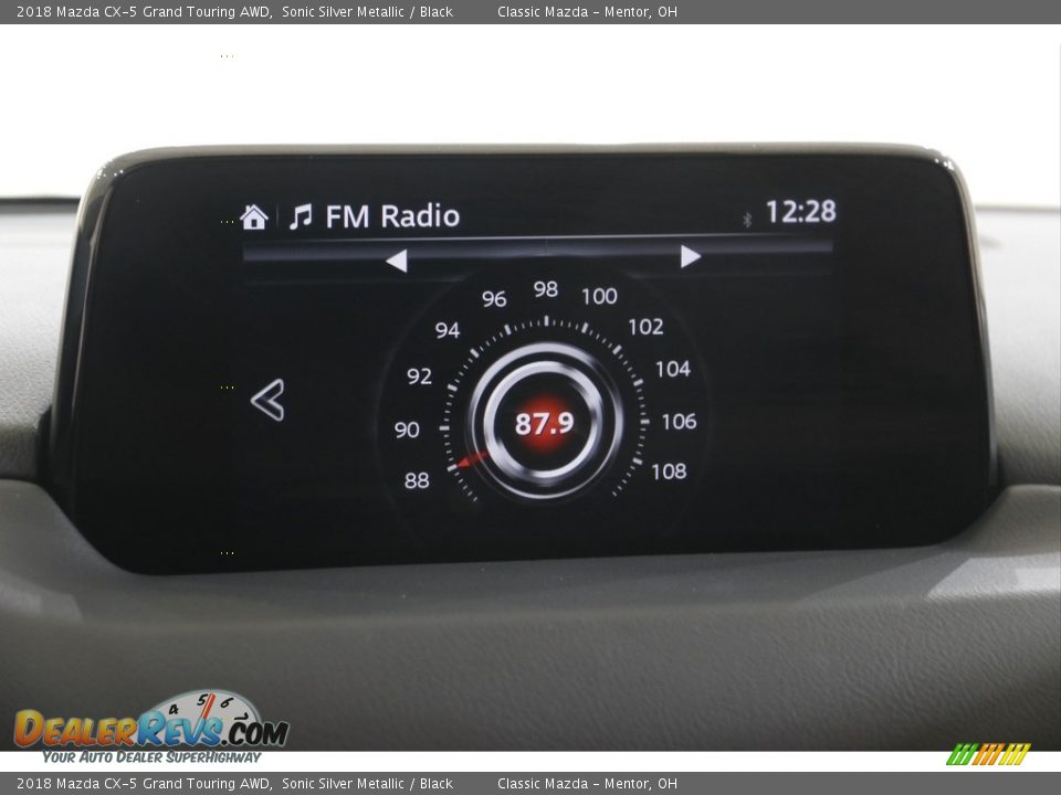 2018 Mazda CX-5 Grand Touring AWD Sonic Silver Metallic / Black Photo #13