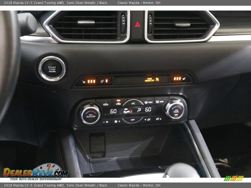 2018 Mazda CX-5 Grand Touring AWD Sonic Silver Metallic / Black Photo #14