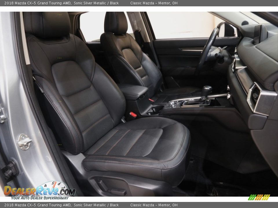 2018 Mazda CX-5 Grand Touring AWD Sonic Silver Metallic / Black Photo #15