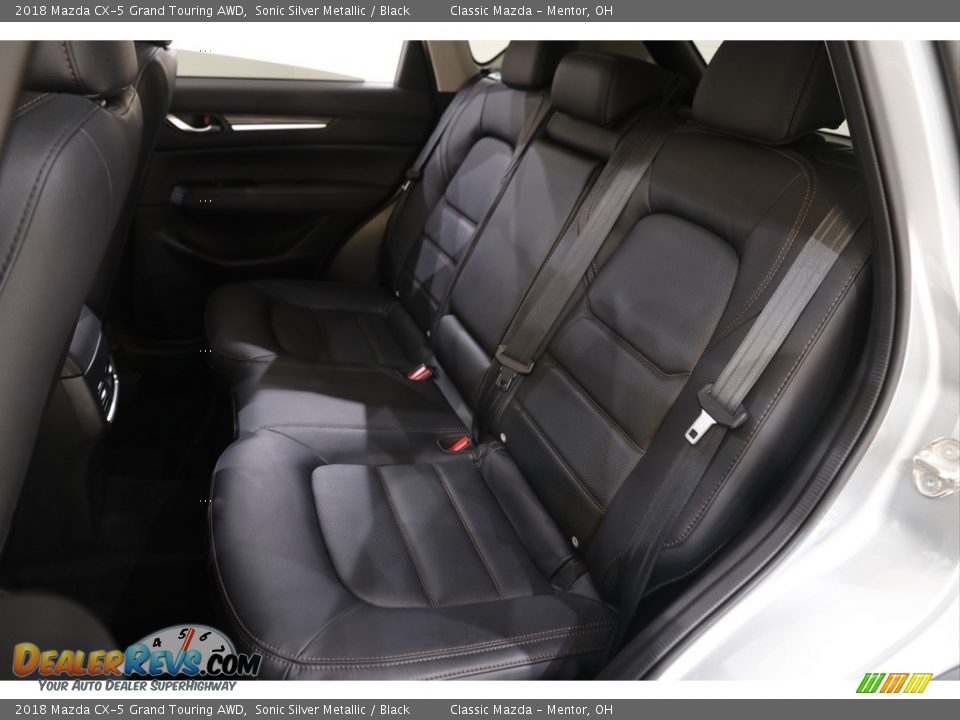 2018 Mazda CX-5 Grand Touring AWD Sonic Silver Metallic / Black Photo #17