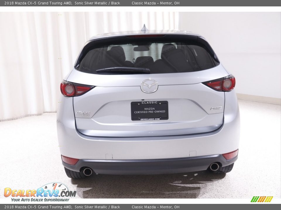 2018 Mazda CX-5 Grand Touring AWD Sonic Silver Metallic / Black Photo #18