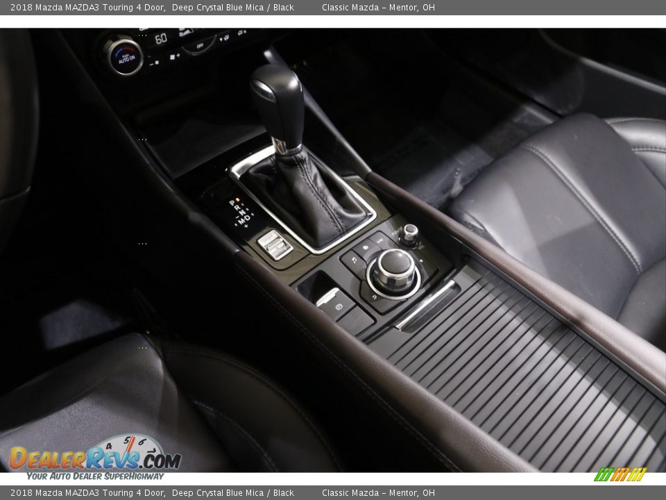 2018 Mazda MAZDA3 Touring 4 Door Deep Crystal Blue Mica / Black Photo #12