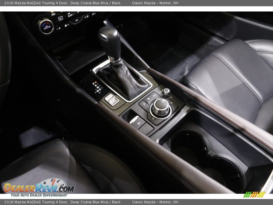 2018 Mazda MAZDA3 Touring 4 Door Deep Crystal Blue Mica / Black Photo #13