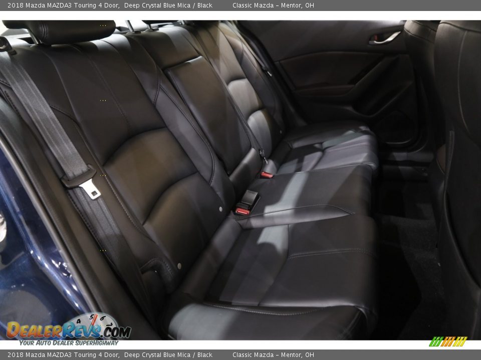 2018 Mazda MAZDA3 Touring 4 Door Deep Crystal Blue Mica / Black Photo #15
