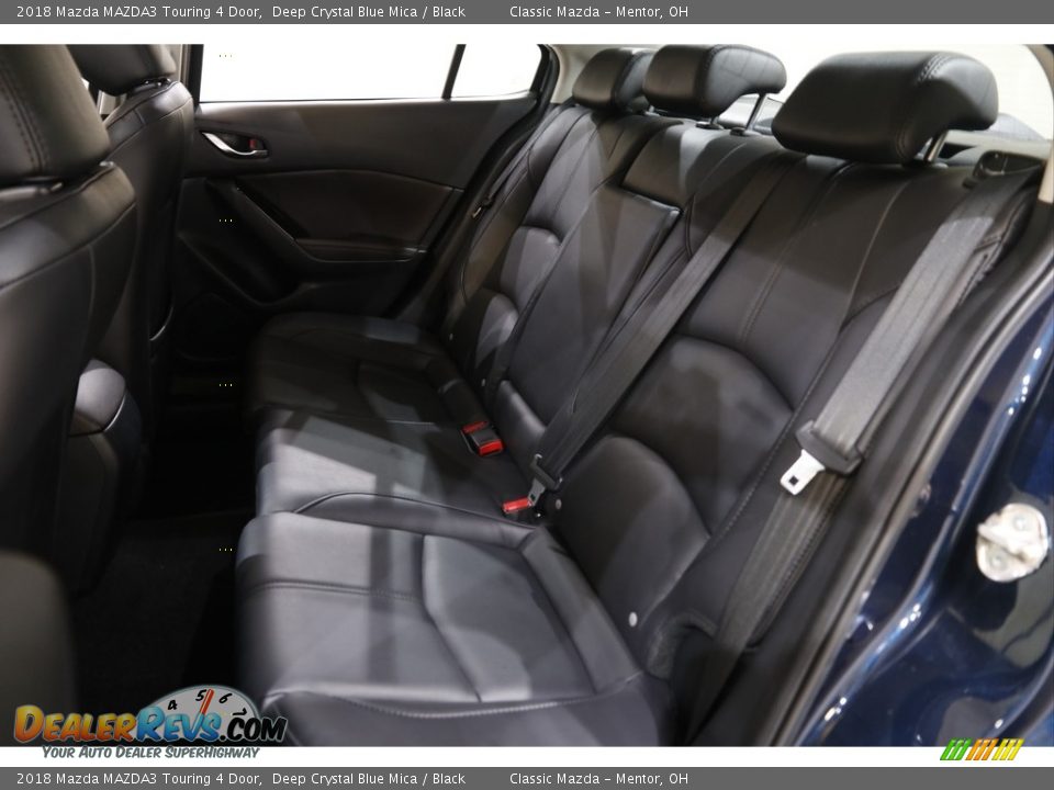 2018 Mazda MAZDA3 Touring 4 Door Deep Crystal Blue Mica / Black Photo #16