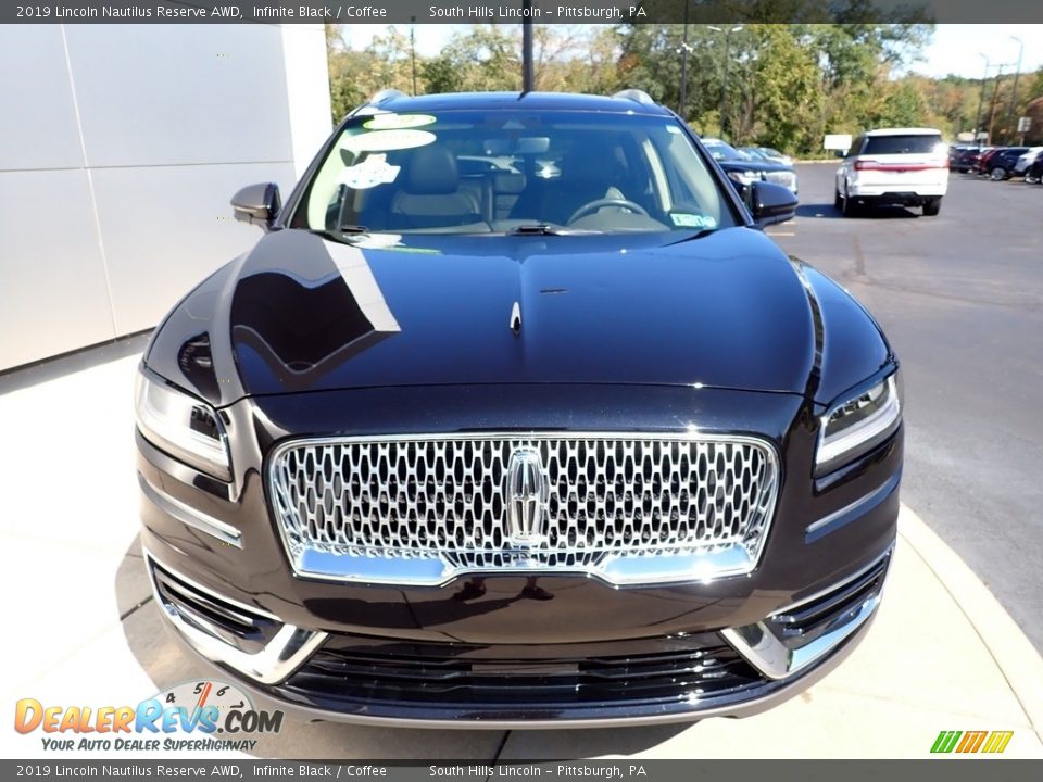 2019 Lincoln Nautilus Reserve AWD Infinite Black / Coffee Photo #9