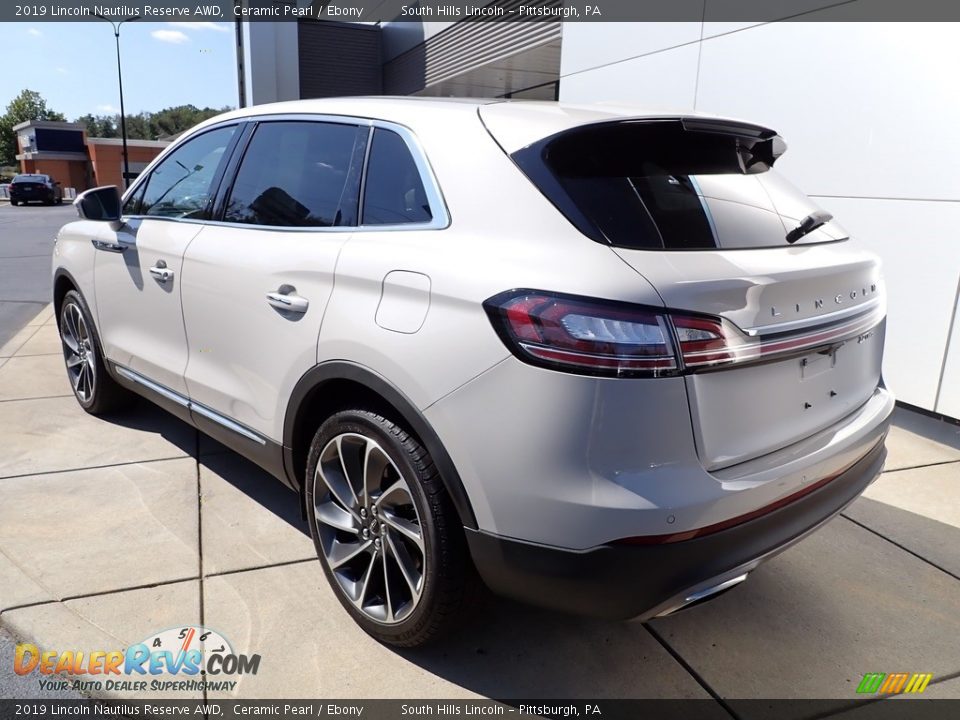 2019 Lincoln Nautilus Reserve AWD Ceramic Pearl / Ebony Photo #3