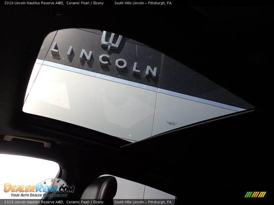 2019 Lincoln Nautilus Reserve AWD Ceramic Pearl / Ebony Photo #20