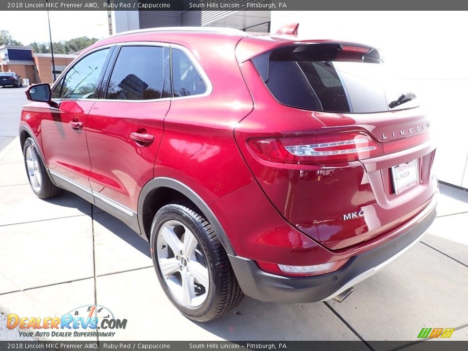 2018 Lincoln MKC Premier AWD Ruby Red / Cappuccino Photo #2