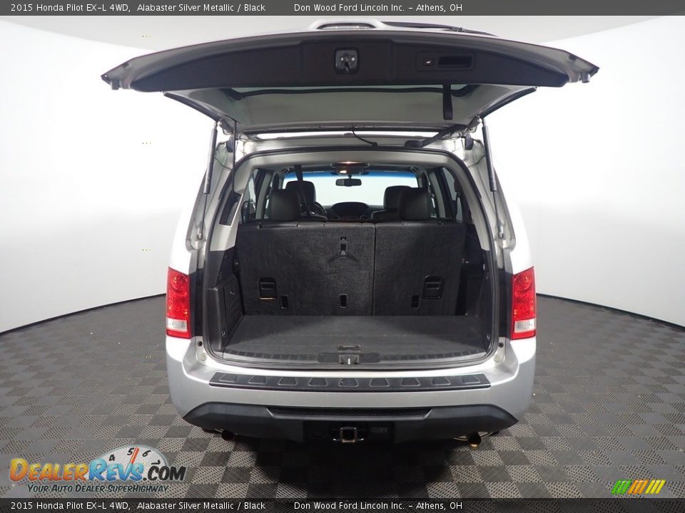 2015 Honda Pilot EX-L 4WD Alabaster Silver Metallic / Black Photo #18