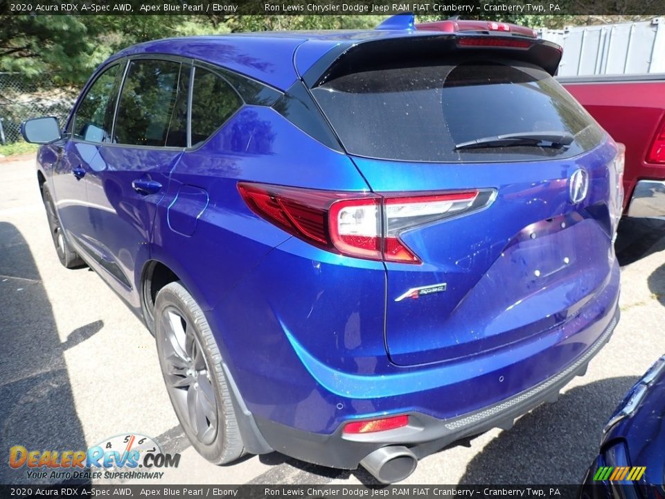 2020 Acura RDX A-Spec AWD Apex Blue Pearl / Ebony Photo #2