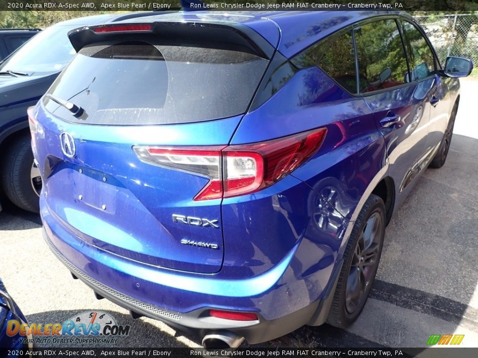 2020 Acura RDX A-Spec AWD Apex Blue Pearl / Ebony Photo #3