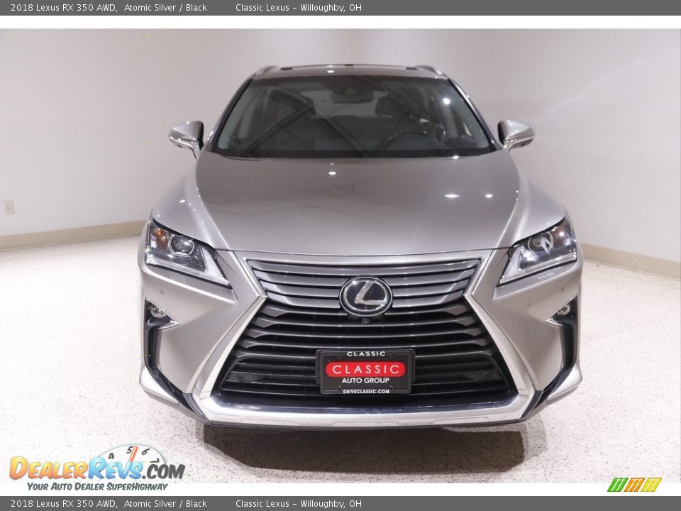 2018 Lexus RX 350 AWD Atomic Silver / Black Photo #2