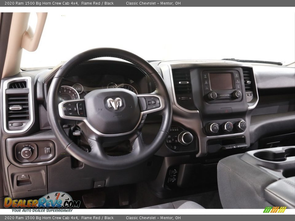 2020 Ram 1500 Big Horn Crew Cab 4x4 Flame Red / Black Photo #6