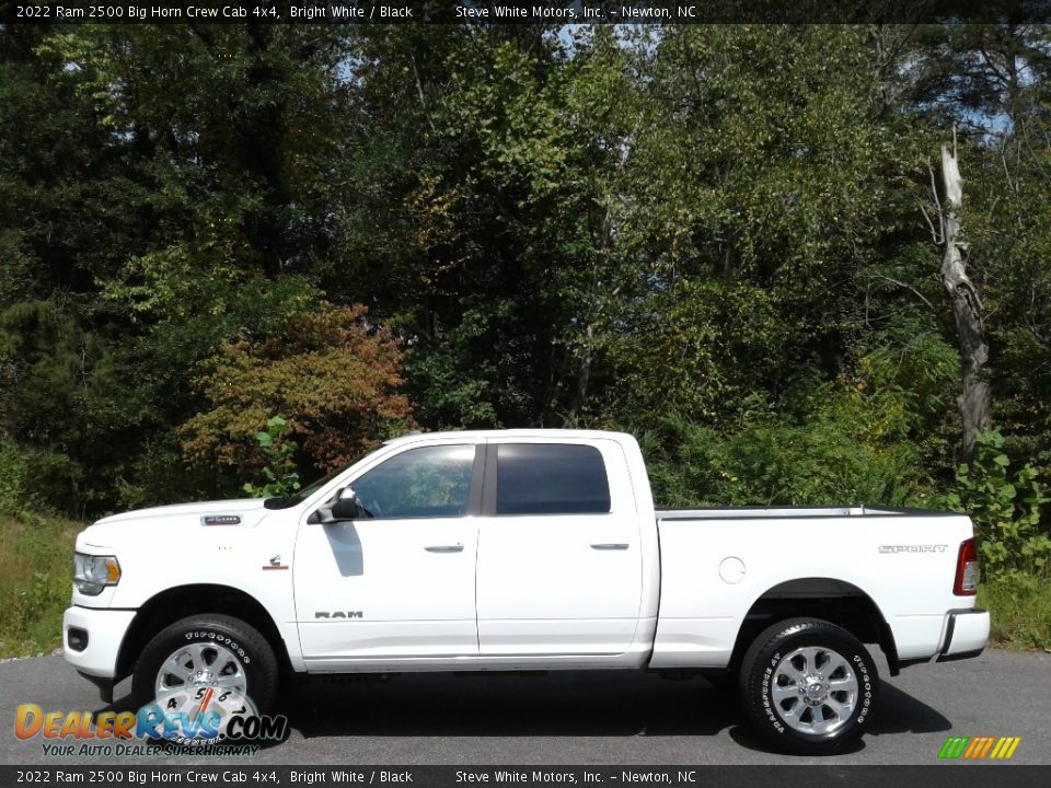 2022 Ram 2500 Big Horn Crew Cab 4x4 Bright White / Black Photo #1