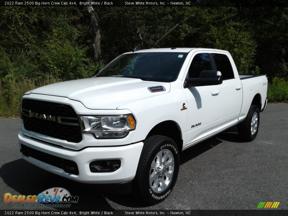 2022 Ram 2500 Big Horn Crew Cab 4x4 Bright White / Black Photo #2