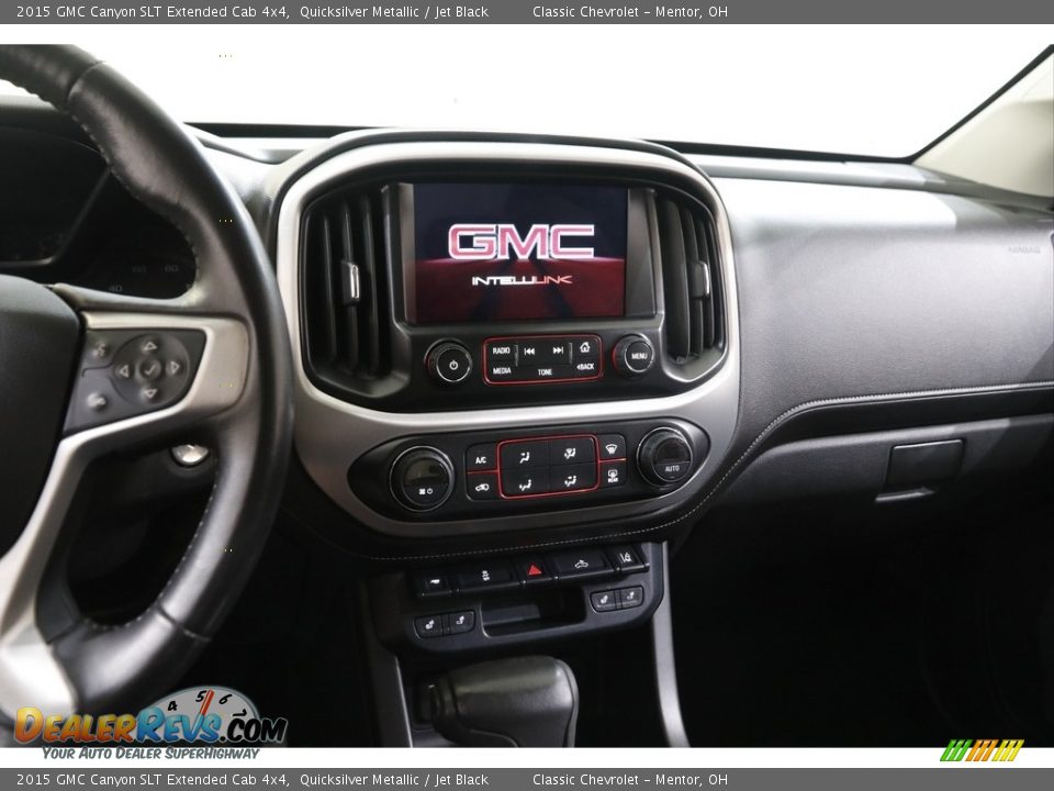 Controls of 2015 GMC Canyon SLT Extended Cab 4x4 Photo #10