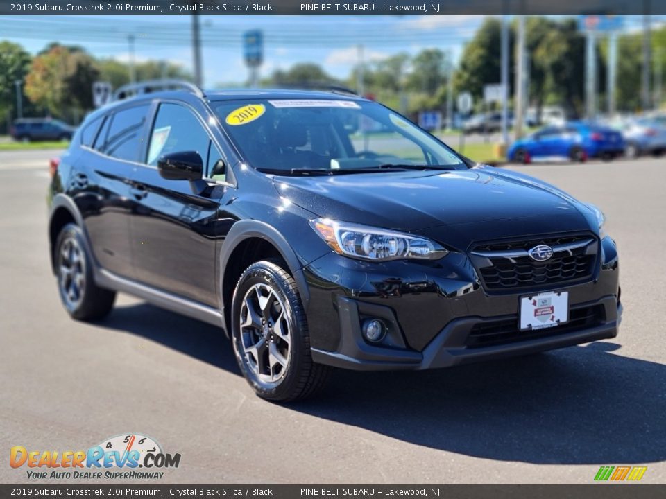 2019 Subaru Crosstrek 2.0i Premium Crystal Black Silica / Black Photo #22