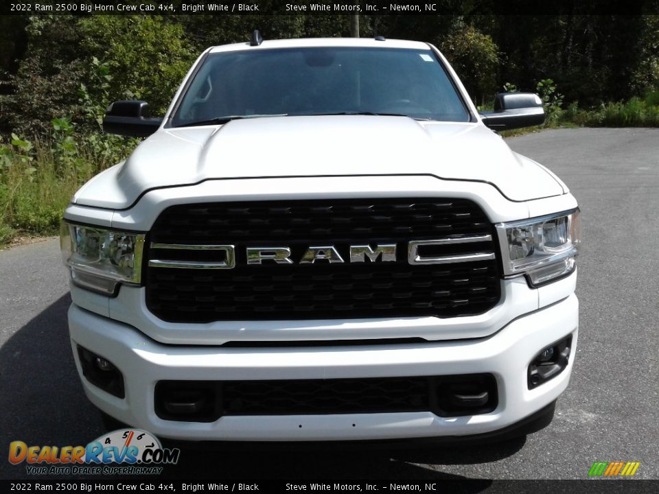 2022 Ram 2500 Big Horn Crew Cab 4x4 Bright White / Black Photo #3