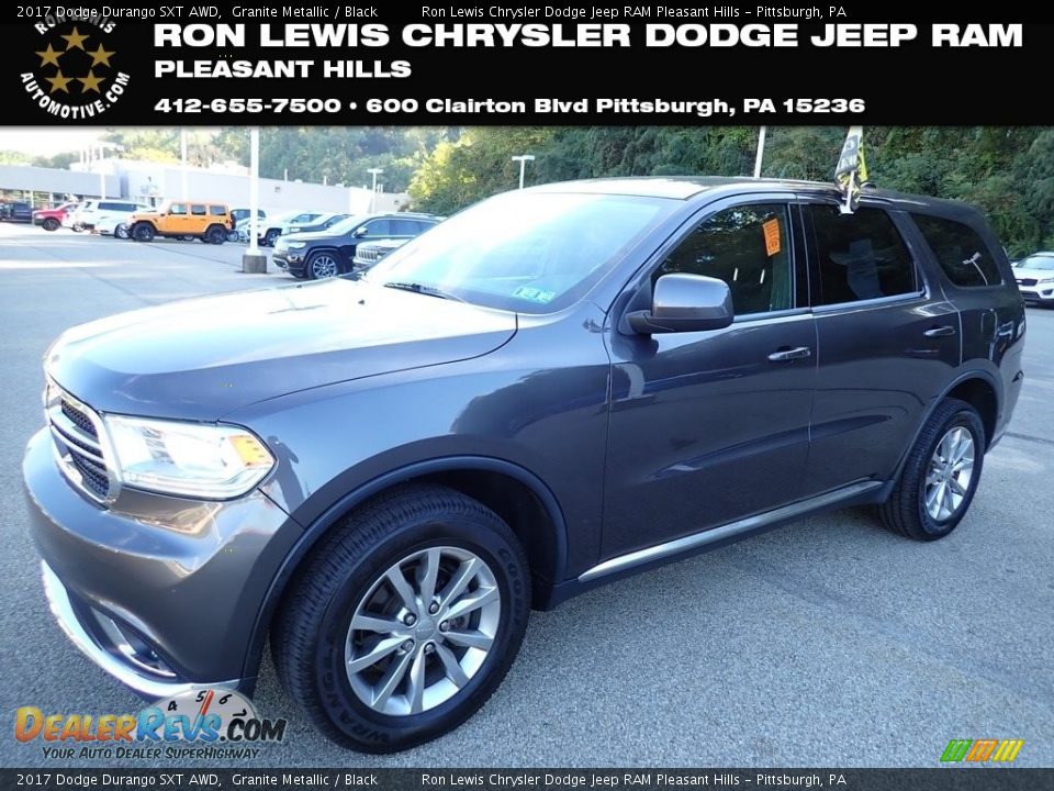 2017 Dodge Durango SXT AWD Granite Metallic / Black Photo #1