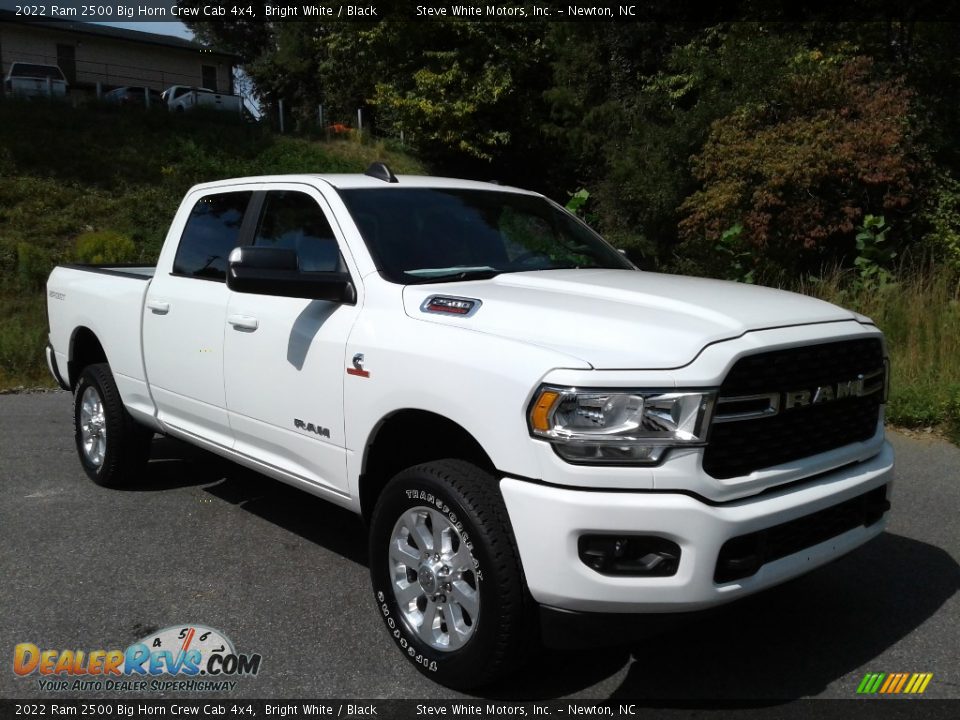 2022 Ram 2500 Big Horn Crew Cab 4x4 Bright White / Black Photo #4