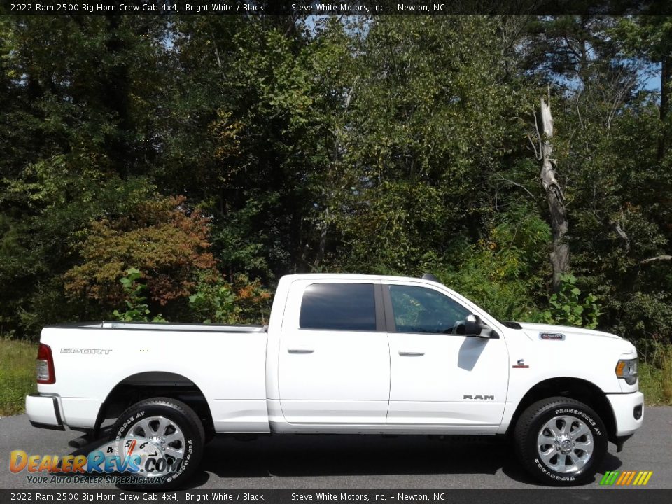 2022 Ram 2500 Big Horn Crew Cab 4x4 Bright White / Black Photo #5