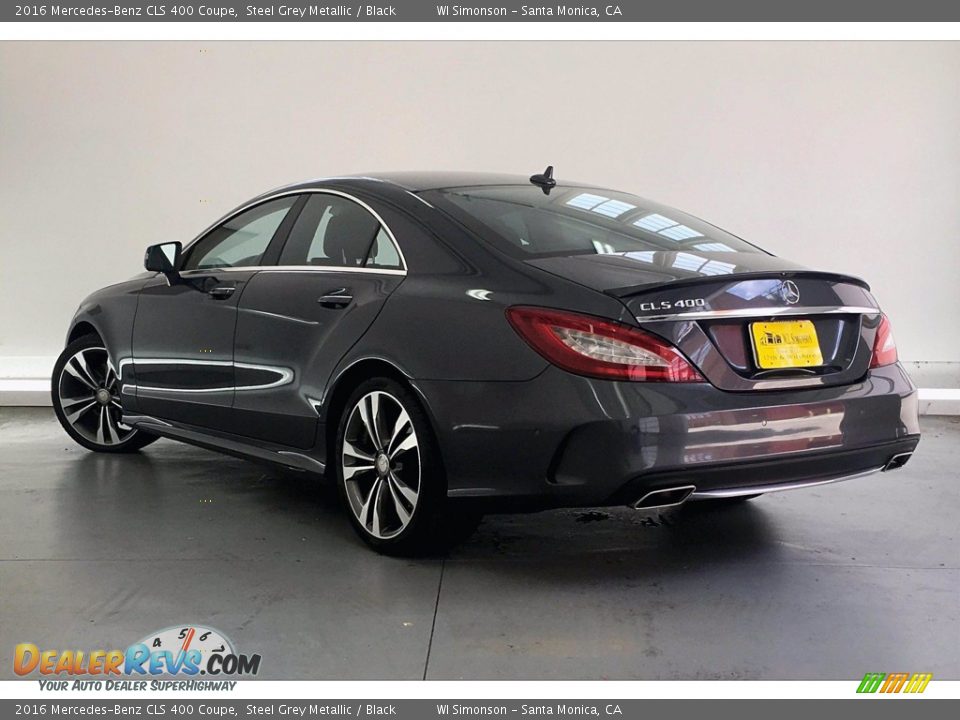 2016 Mercedes-Benz CLS 400 Coupe Steel Grey Metallic / Black Photo #10