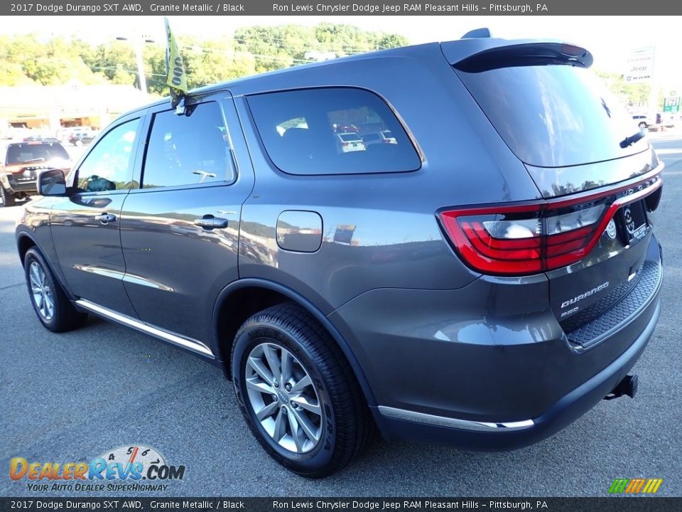 2017 Dodge Durango SXT AWD Granite Metallic / Black Photo #3