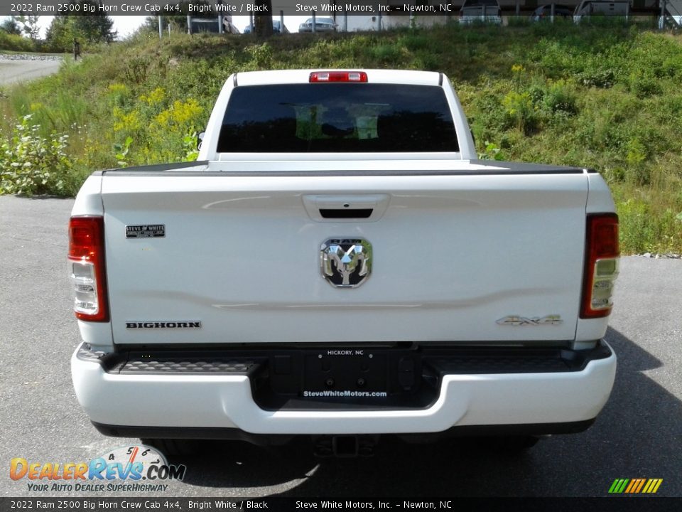 2022 Ram 2500 Big Horn Crew Cab 4x4 Bright White / Black Photo #7