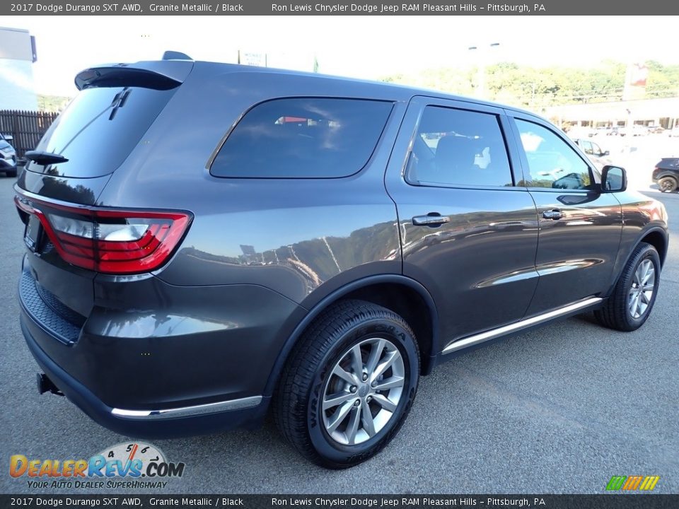 2017 Dodge Durango SXT AWD Granite Metallic / Black Photo #6