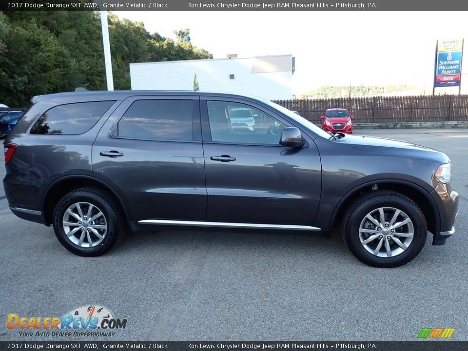 2017 Dodge Durango SXT AWD Granite Metallic / Black Photo #7